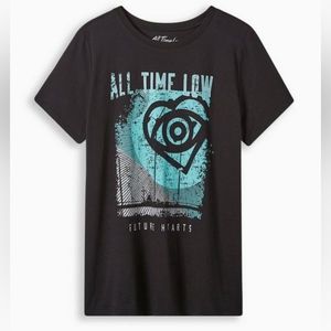 Torrid Black All Time Low Tee